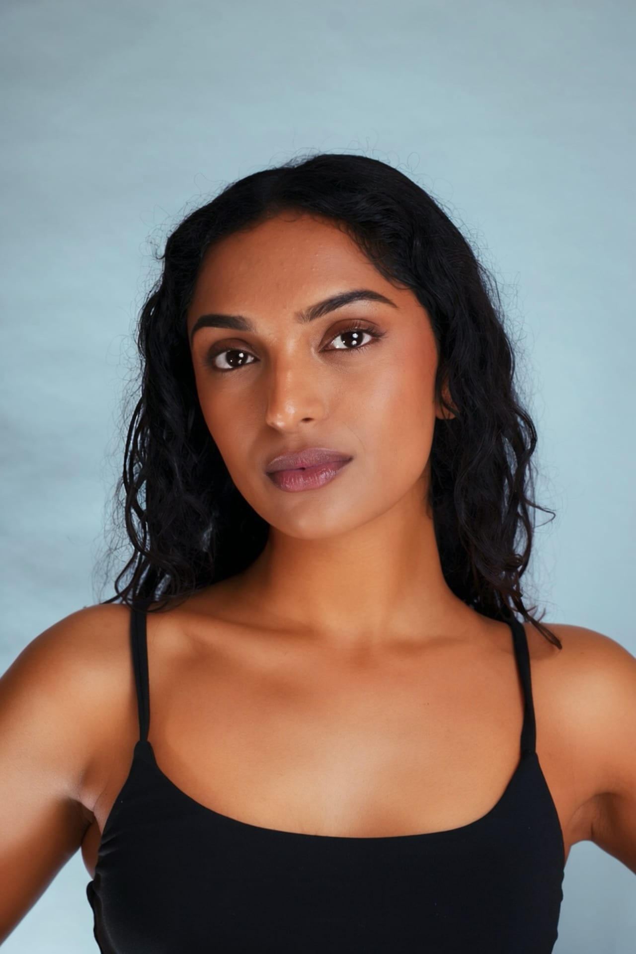 Digital — close headshot, hair down